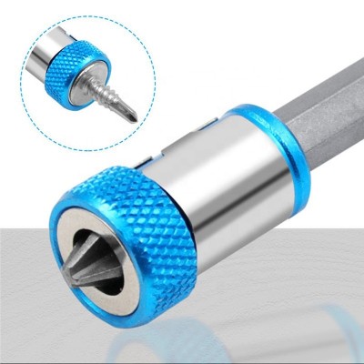 1/4" 6.35mm Metal Strong Magnetic Ring Magnetizer Screw Electric Phillips Screwdriver Bits /Color Random