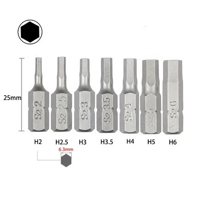 China Hexagon Socket Screwdriver Bits with Magnetic